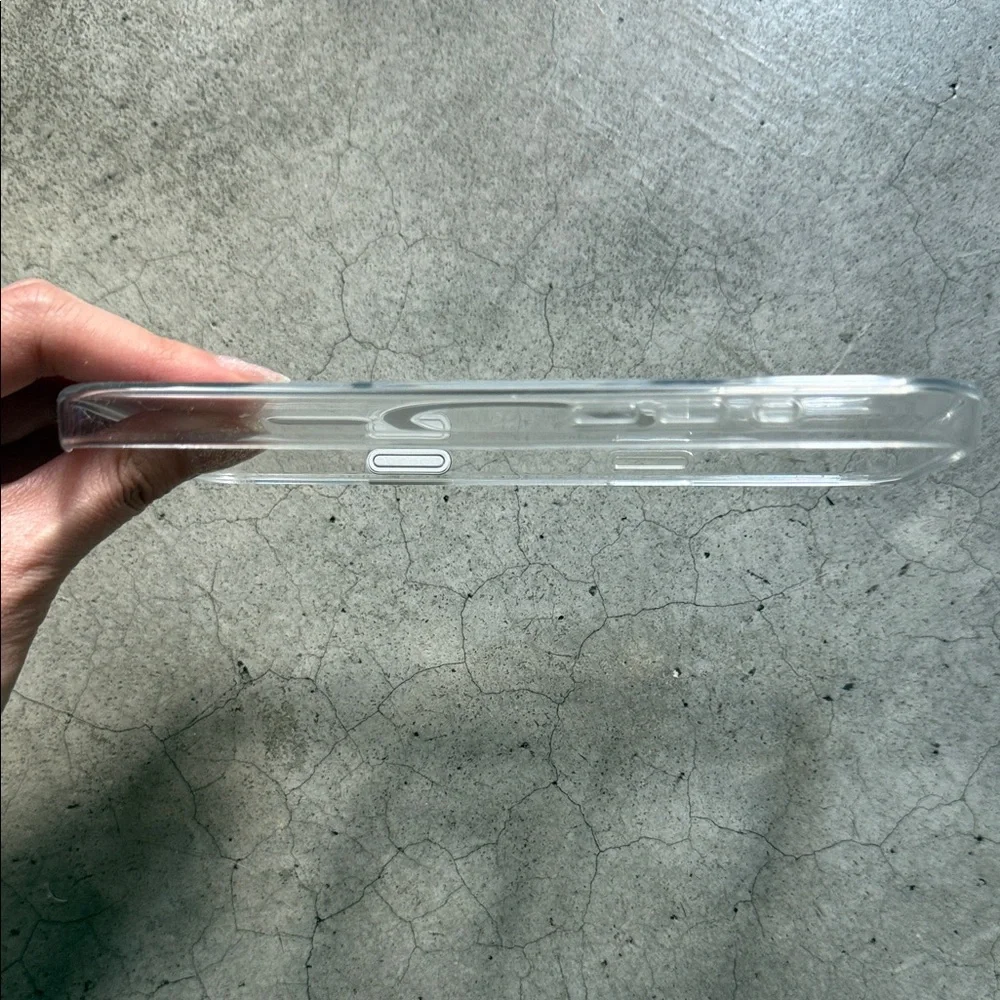 Apple clear case